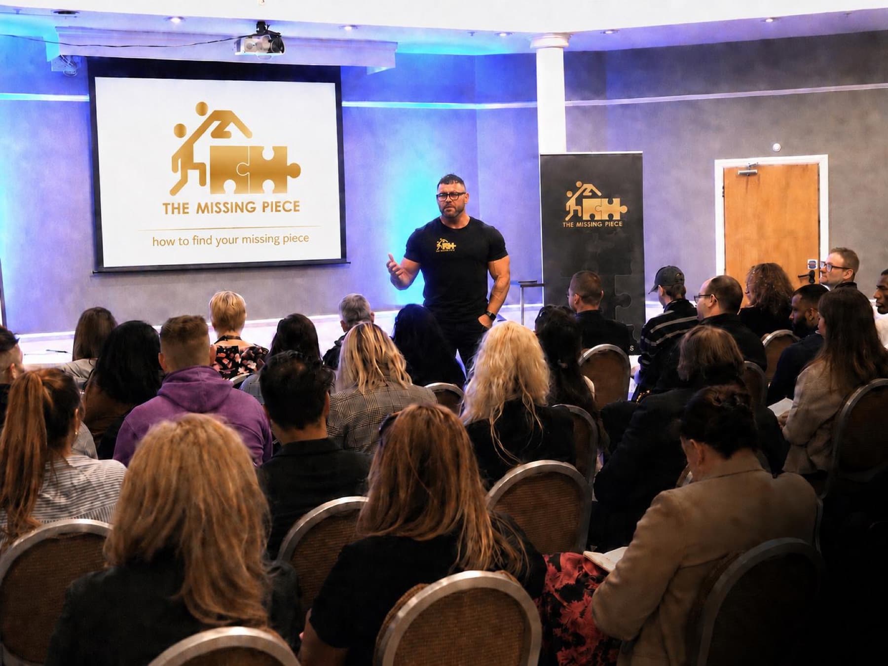 Alistair Johnstone leading a live session with the community